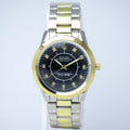 ROLEX Men’s Two Tone Watch (BZ-ES30) - Black Dial Stainless Steel