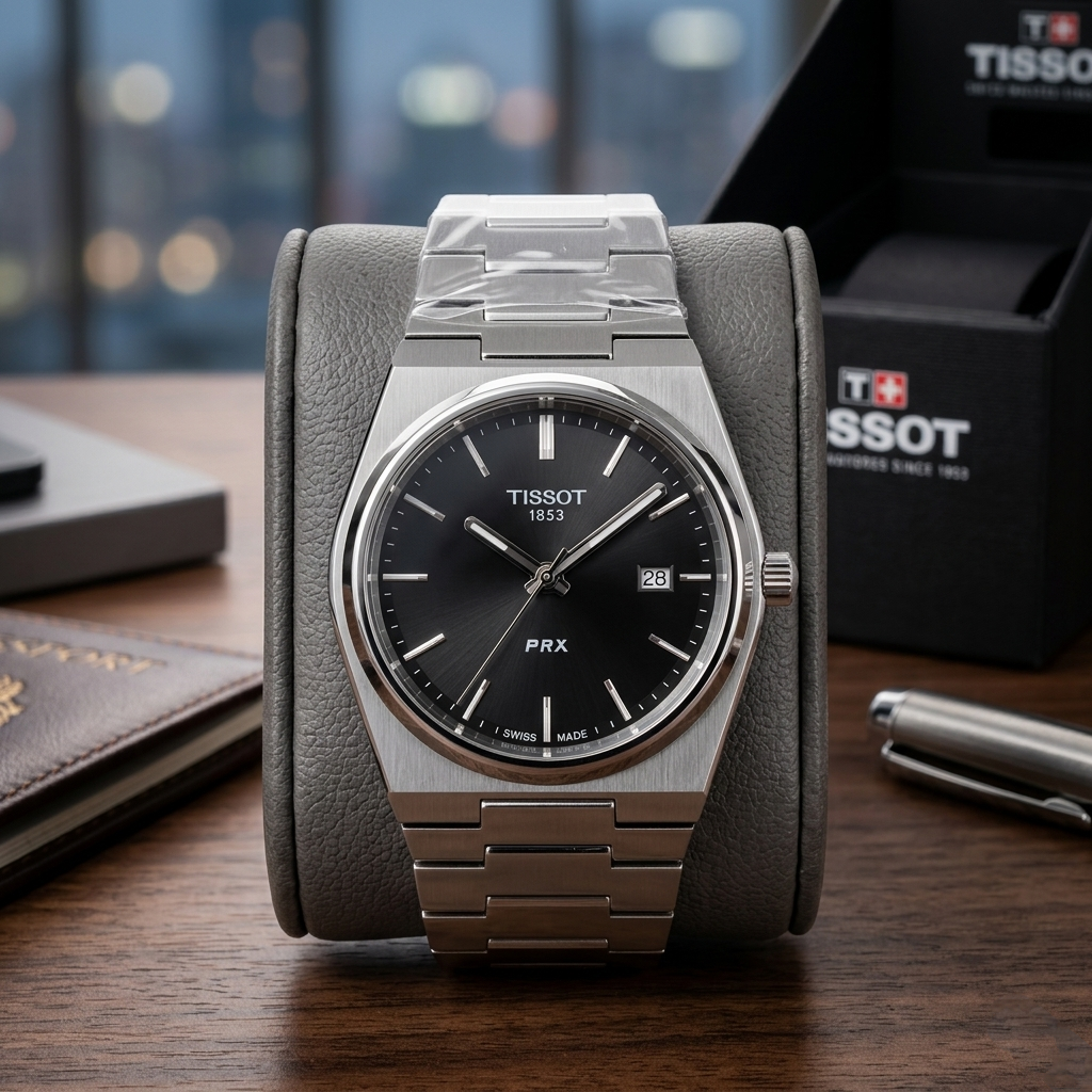 Tissot PRX Powermatic 80 Men’s Watch (BZ-ES04) – Silver Dial