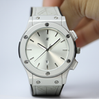 HUBLOT Men's Quartz Watch (BZ-FD01) - Silver Dial with Date