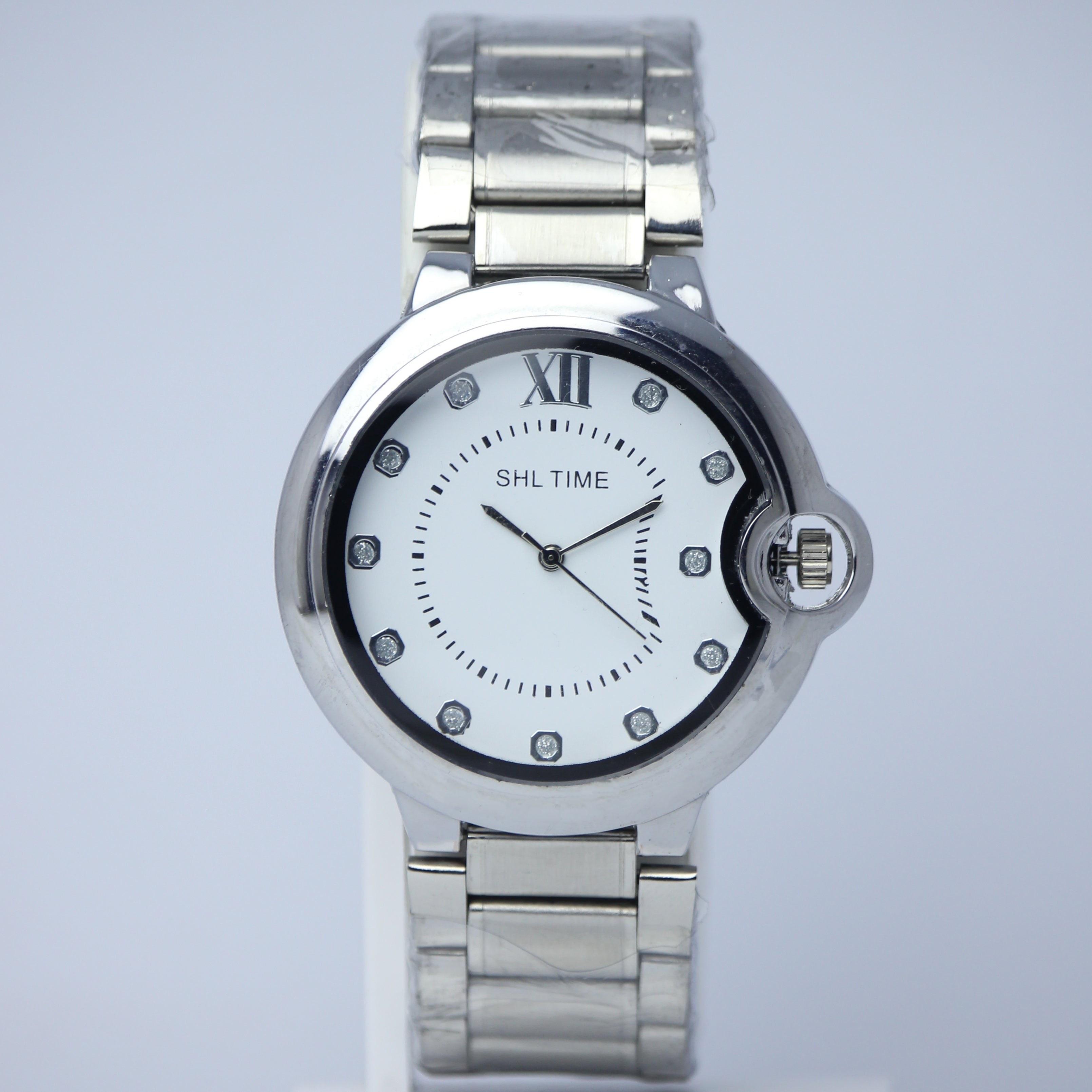 SHL TIME Men’s Stainless Steel Quartz Watch (BZ-ES31) – Roman Numeral