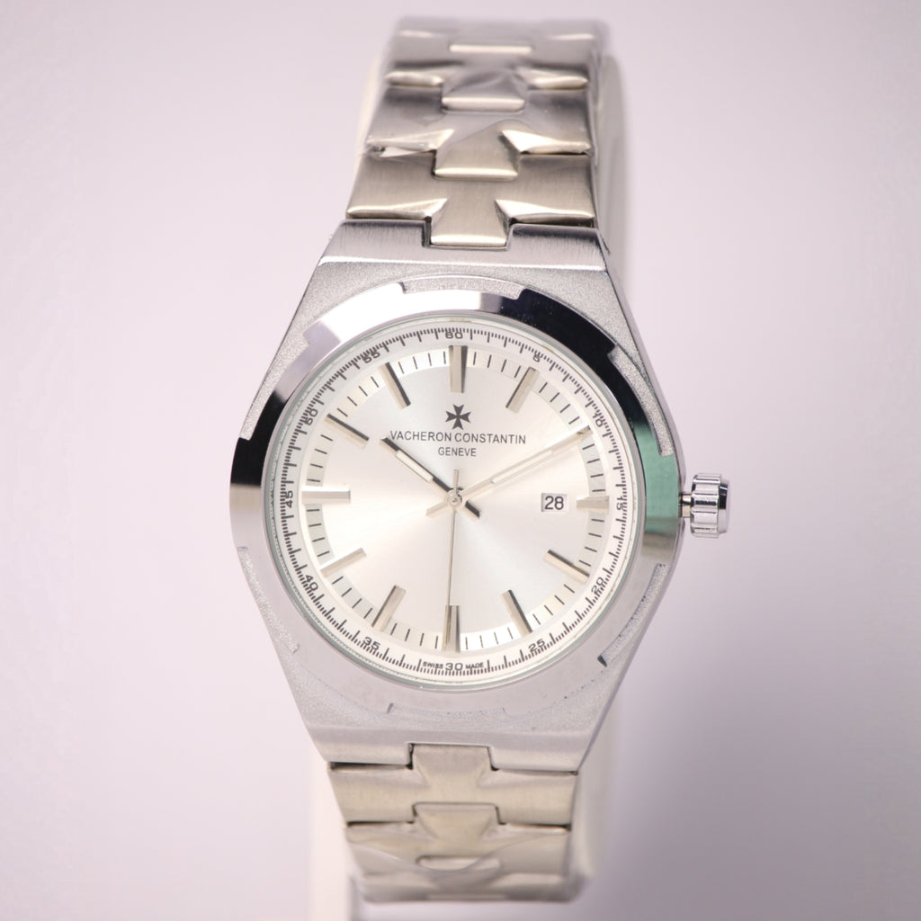 Vacheron Constantin Genève Semi-Automatic Men’s Watch (BZ-ES01) - Silver