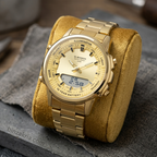 G-Shock Gold Edition Analog Digital Men’s Watch (BZ-ES42) - World Clock