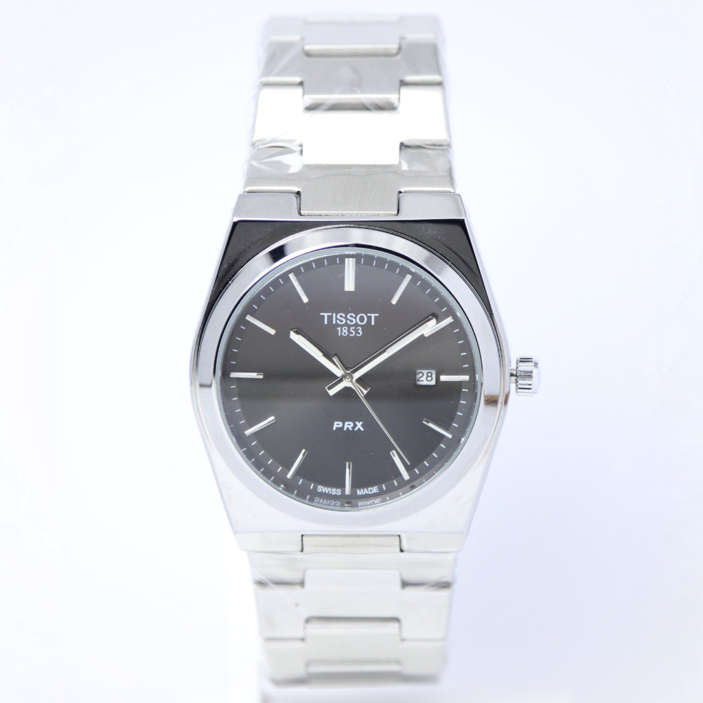 Tissot PRX Powermatic 80 Men’s Watch (BZ-ES04) – Black Dial