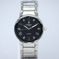 Crystal Time Men’s Quartz Watch (BZ-ES35) – Black Dial