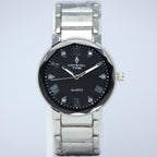 Crystal Time Men’s Quartz Watch (BZ-ES35) – Black Dial