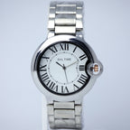 SHL TIME Men’s Stainless Steel Quartz Watch (BZ-ES31) – Crystal Markers