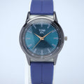 TOMI SHL Men’s Quartz Watch (BZ-FD08) – Blue Dial with Silver Markers
