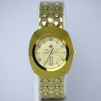Rado Quartz Men’s Watch (BZ-ES16) – Gold Edition Stainless Steel