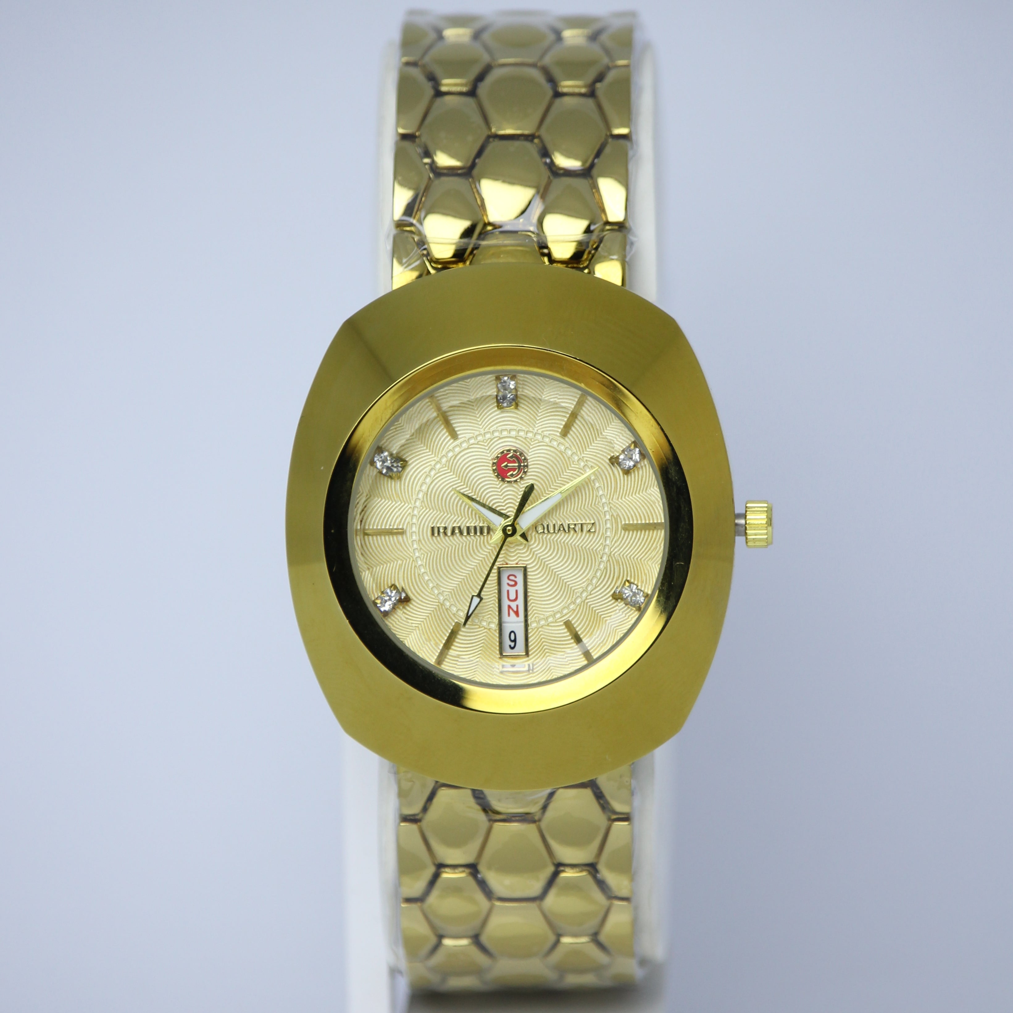 Rado Quartz Men’s Watch (BZ-ES16) – Gold Edition Stainless Steel