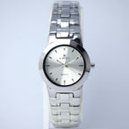 MSETA EIRNA Men’s Quartz Watch (BZ-ES17) – Silver Dial Stainless Steel