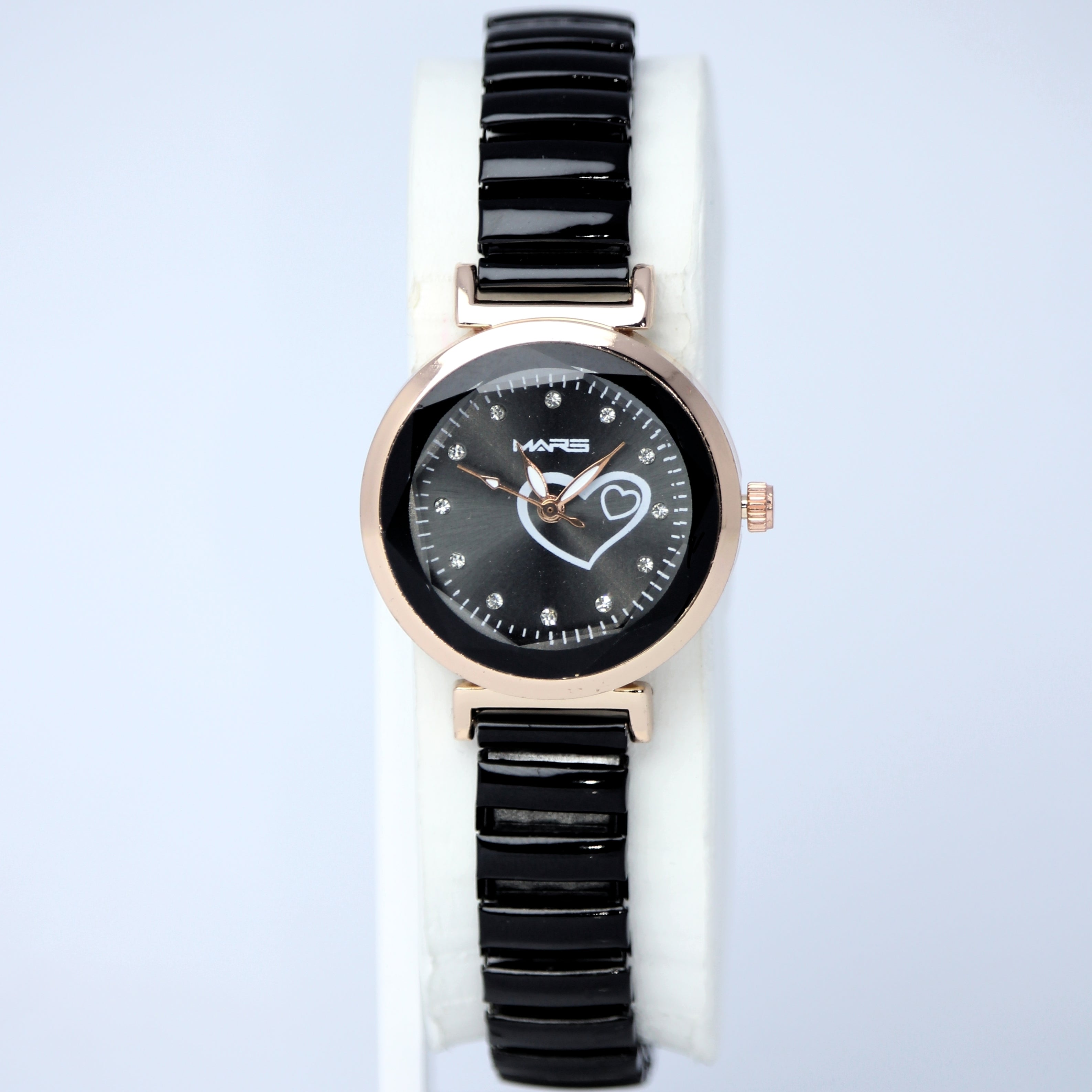 MARS Women’s Paris Dial Watch (BZ-F01) – Elegant Purple Metal Strap