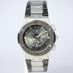 Hublot Men’s Quartz Watch (BZ-ES10) – Silver Dial Stainless Steel