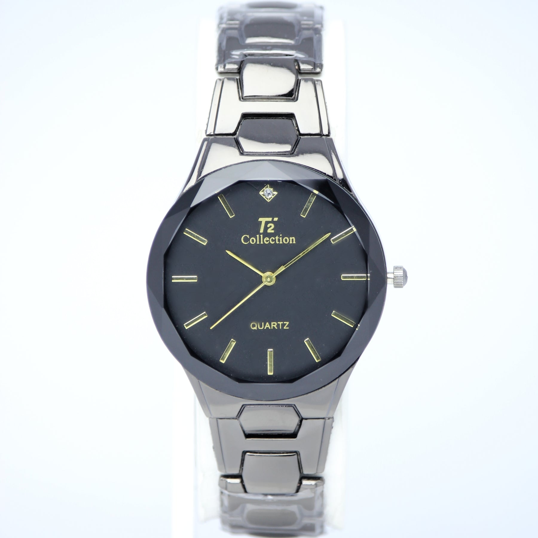 T2 Collection Men’s Quartz Watch (BZ-ES32) – Black Dial