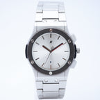 Hublot Men’s Quartz Watch (BZ-ES10) – Gray Dial Stainless Steel