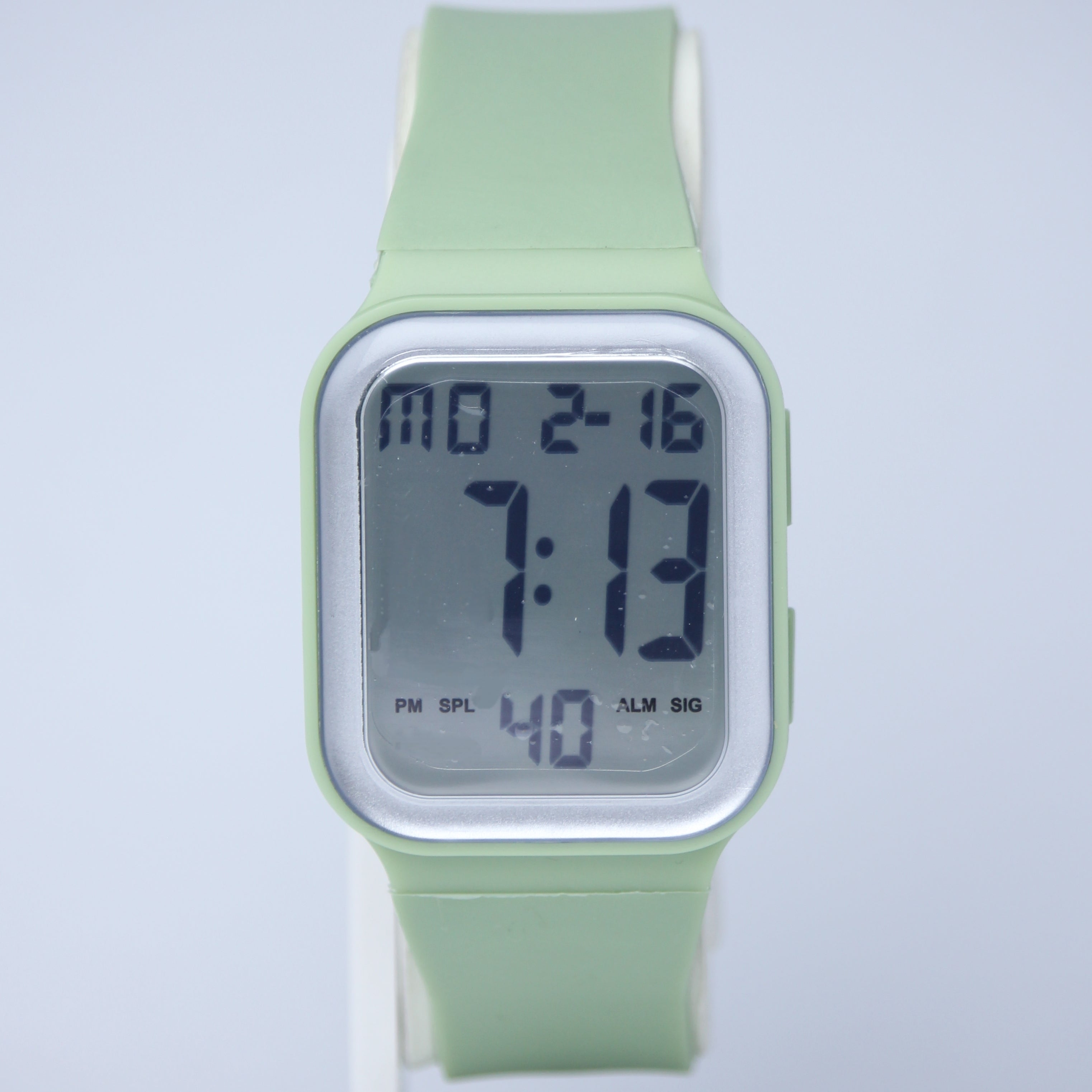 SPL Men’s Digital Sports Watch (BZ-S03) - Green Strap