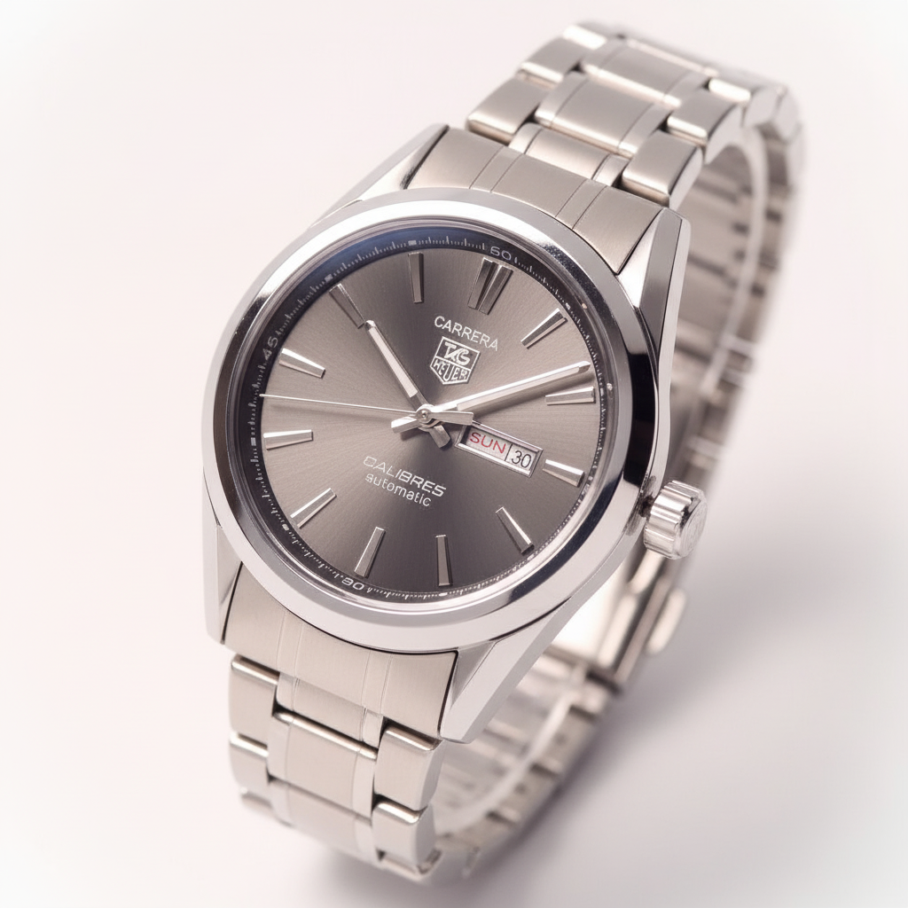 TAG Heuer Carrera Calibre 5 Men’s Watch (BZ-ES02) - Deep Gray dial