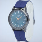 TOMI SHL Men’s Quartz Watch (BZ-FD08) – Blue Dial with Silver Markers