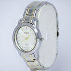 MSETA Men’s Quartz Watch (BZ-ES21) – Silver Textured Dial Stainless Steel
