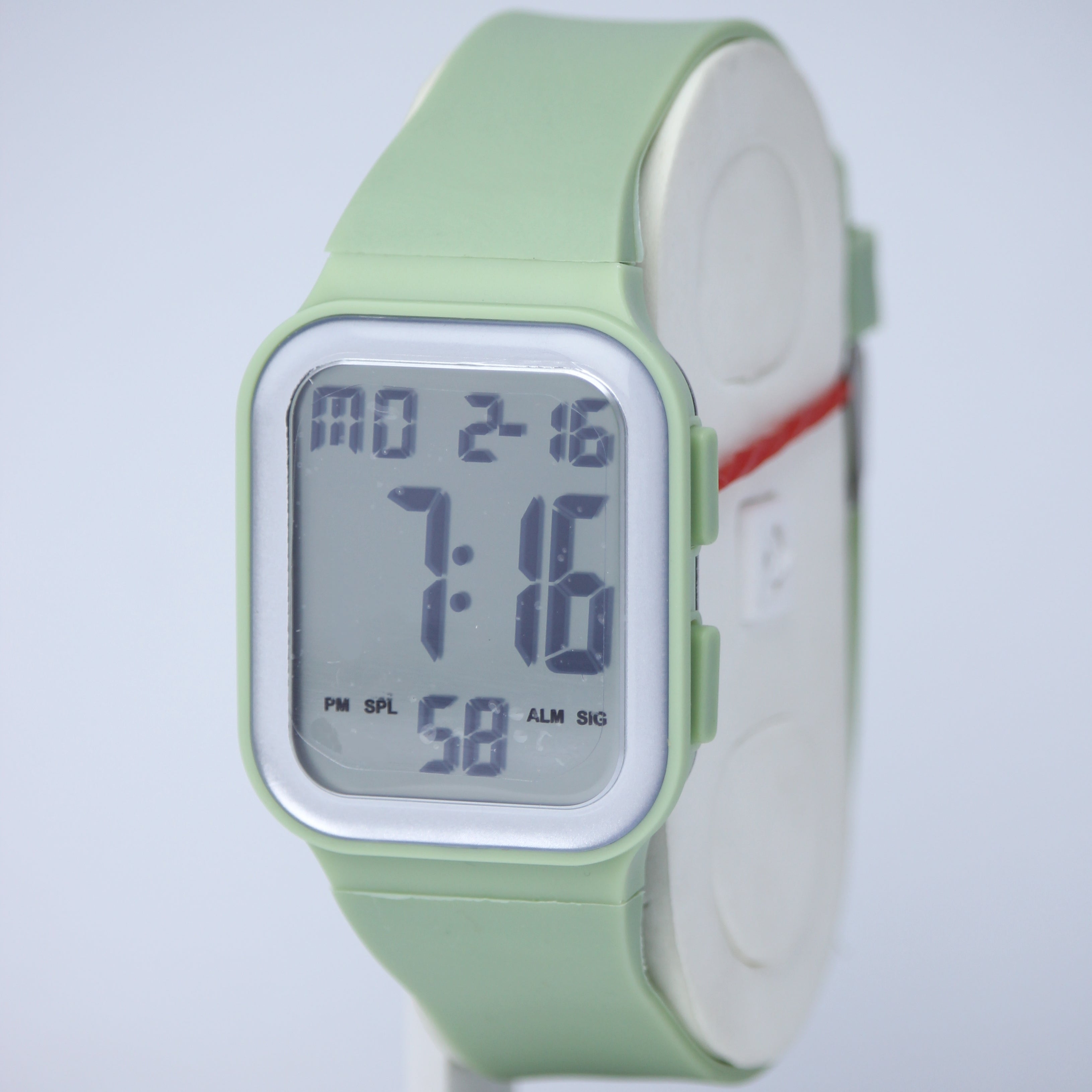 SPL Men’s Digital Sports Watch (BZ-S03) - Green Strap
