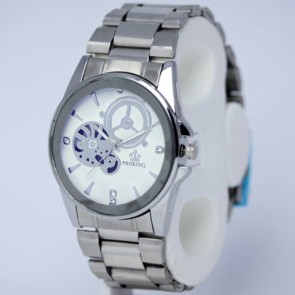 PROKING Men’s Quartz Watch (BZ-ES26) – Diamond Cut Glass