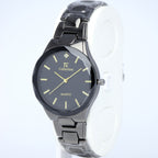 T2 Collection Men’s Quartz Watch (BZ-ES32) – Black Dial