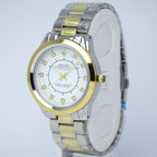 ROLEX Men’s Two Tone Watch (BZ-ES30) - White Dial Stainless Steel