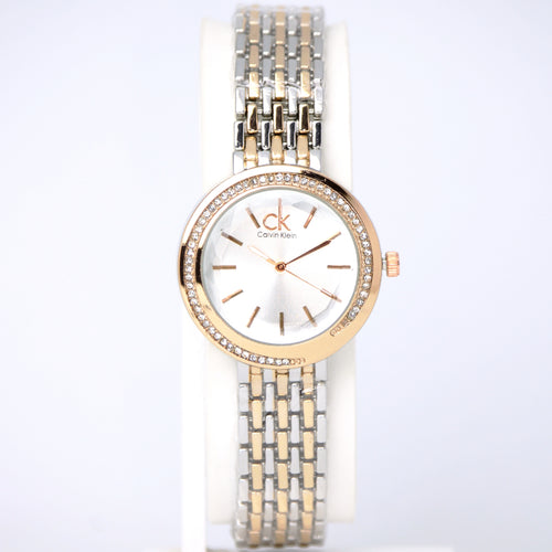 Calvin Klein Stylish Ladies Watch (BZ-SS06) - Two Tone Edition