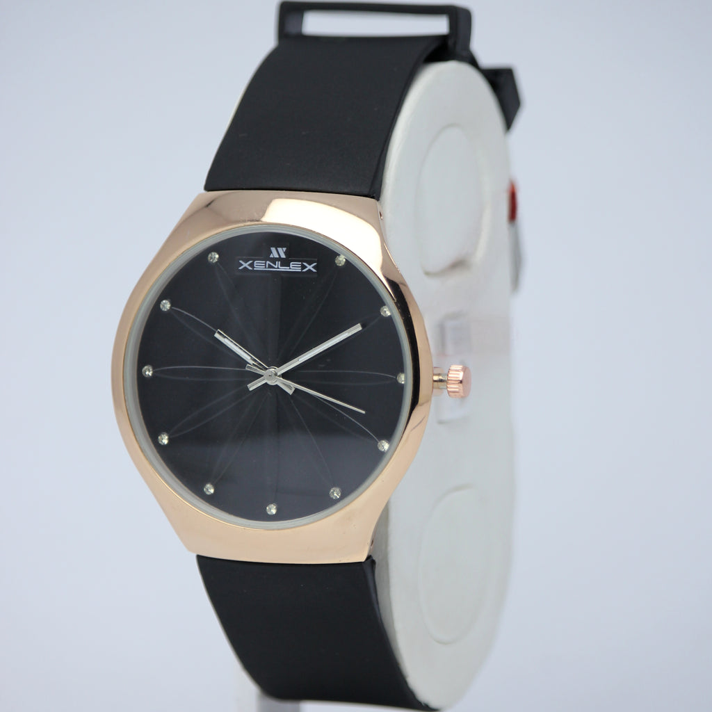 Xenlex Men’s Quartz Watch (BZ-FD13) – Black Dial