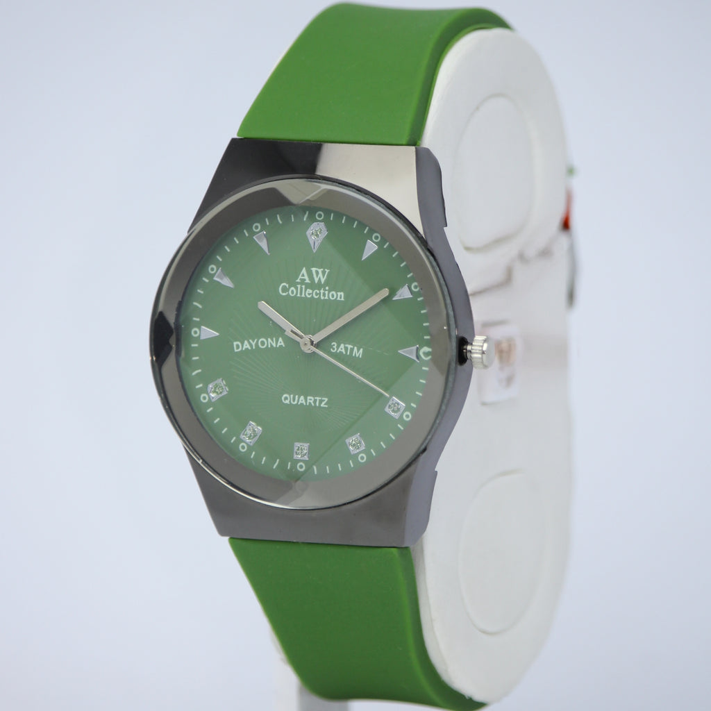 AW Collection Men’s Quartz Watch (BZ-FD14) – Green Dial