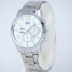 DWC Collection Men’s Quartz Watch (BZ-ES38) – Stainless Steel Chrono-Style Dial