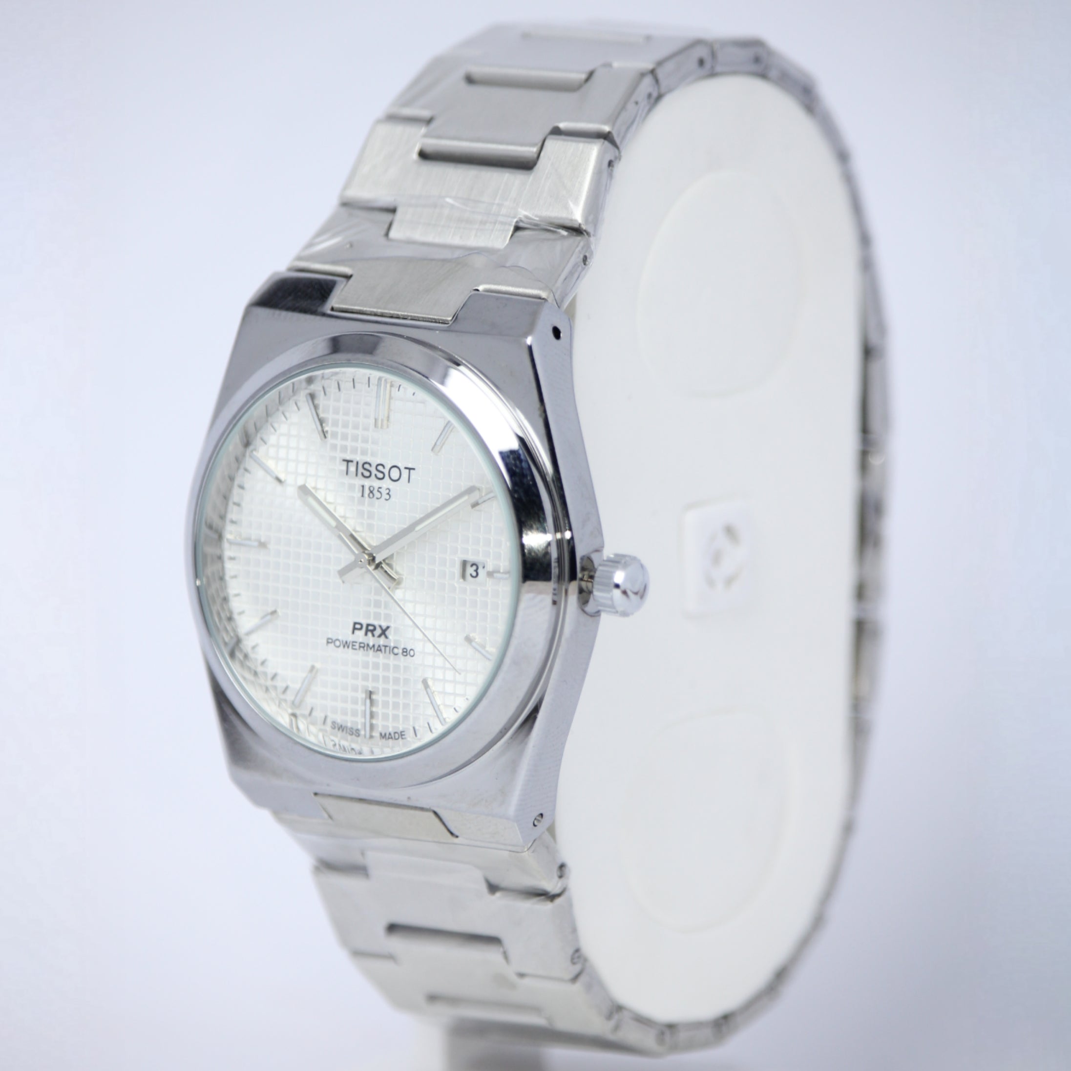 Tissot PRX Powermatic 80 Men’s Watch (BZ-ES04) – Silver Dial