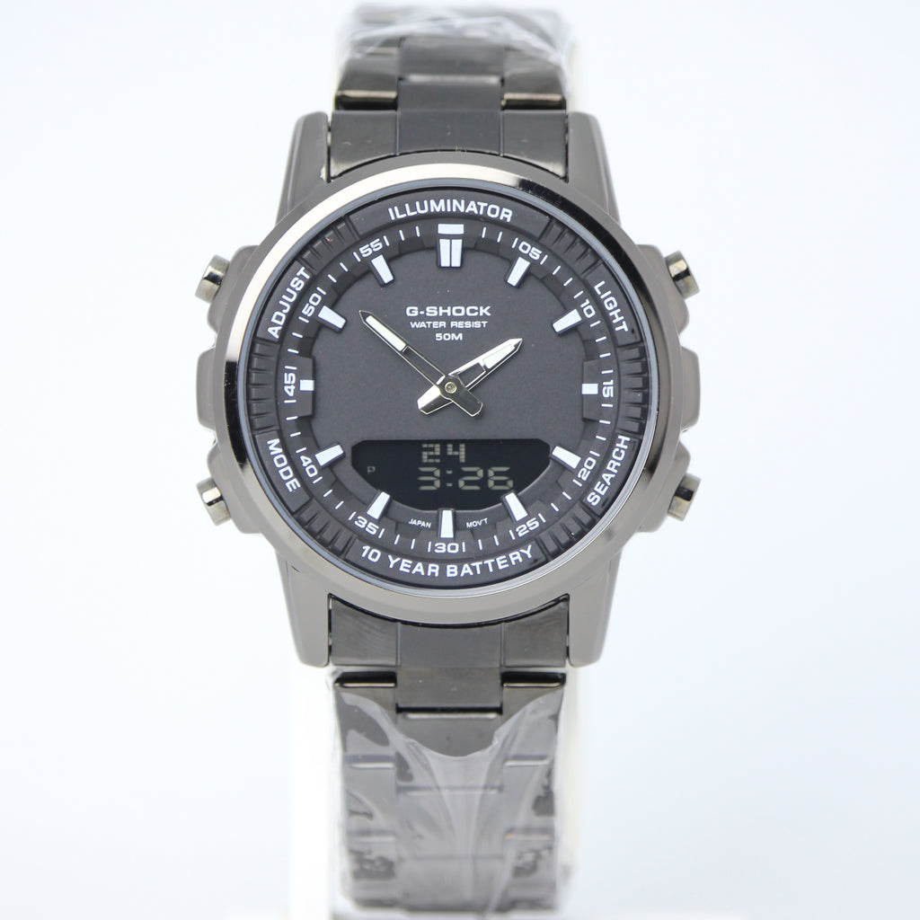 G-Shock Black Edition Analog Digital Men’s Watch (BZ-ES42) - World Clock