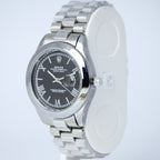 Rolex Oyster Perpetual Datejust Men’s Watch (BZ-ES014) – Black Dial Stainless Steel