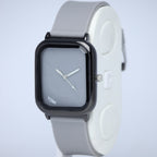 TOMI Men’s Modern Quartz Watch (BZ-FD09) – Square Grey Dial