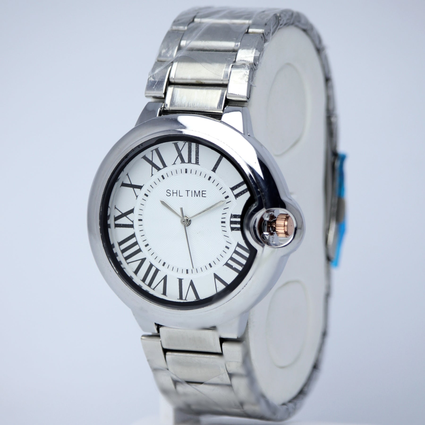 SHL TIME Men’s Stainless Steel Quartz Watch (BZ-ES31) – Roman Numeral