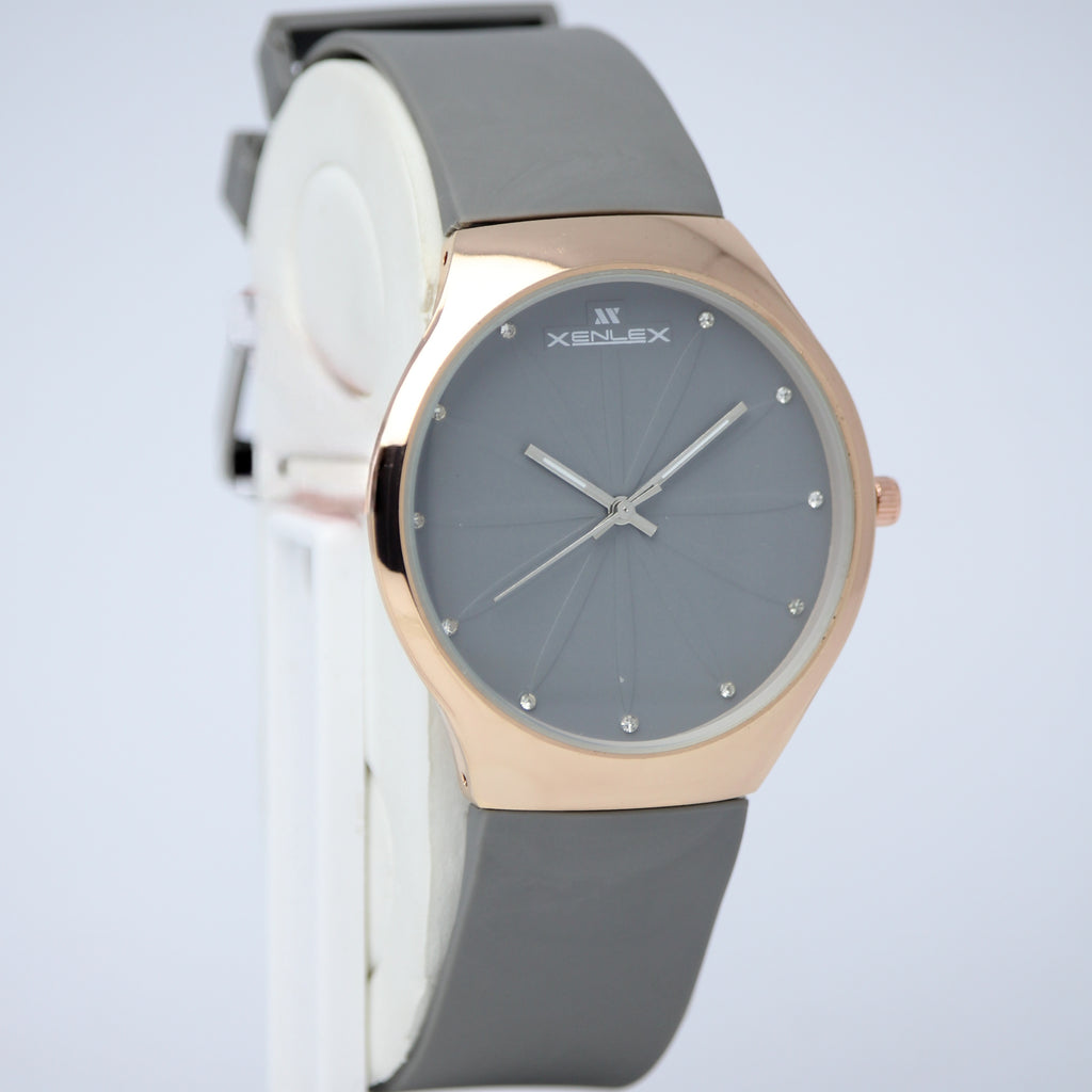 Xenlex Men’s Quartz Watch (BZ-FD13) – Grey Dial