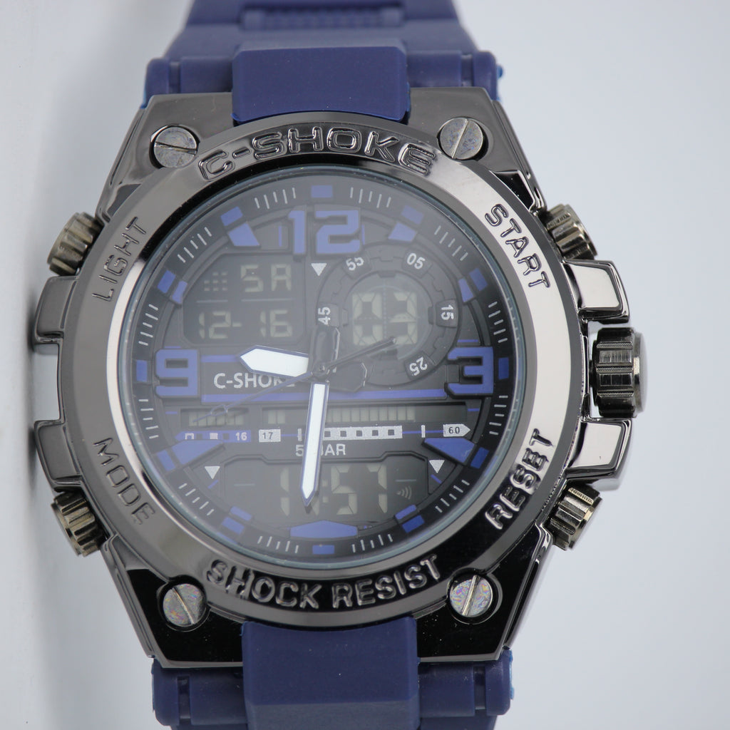 Original C-Shoke Made in Thailand Men's Watch (BZ-FD17) - Royal Blue