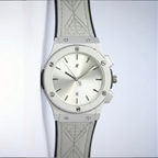 HUBLOT Men's Quartz Watch (BZ-FD01) - Silver Dial with Date