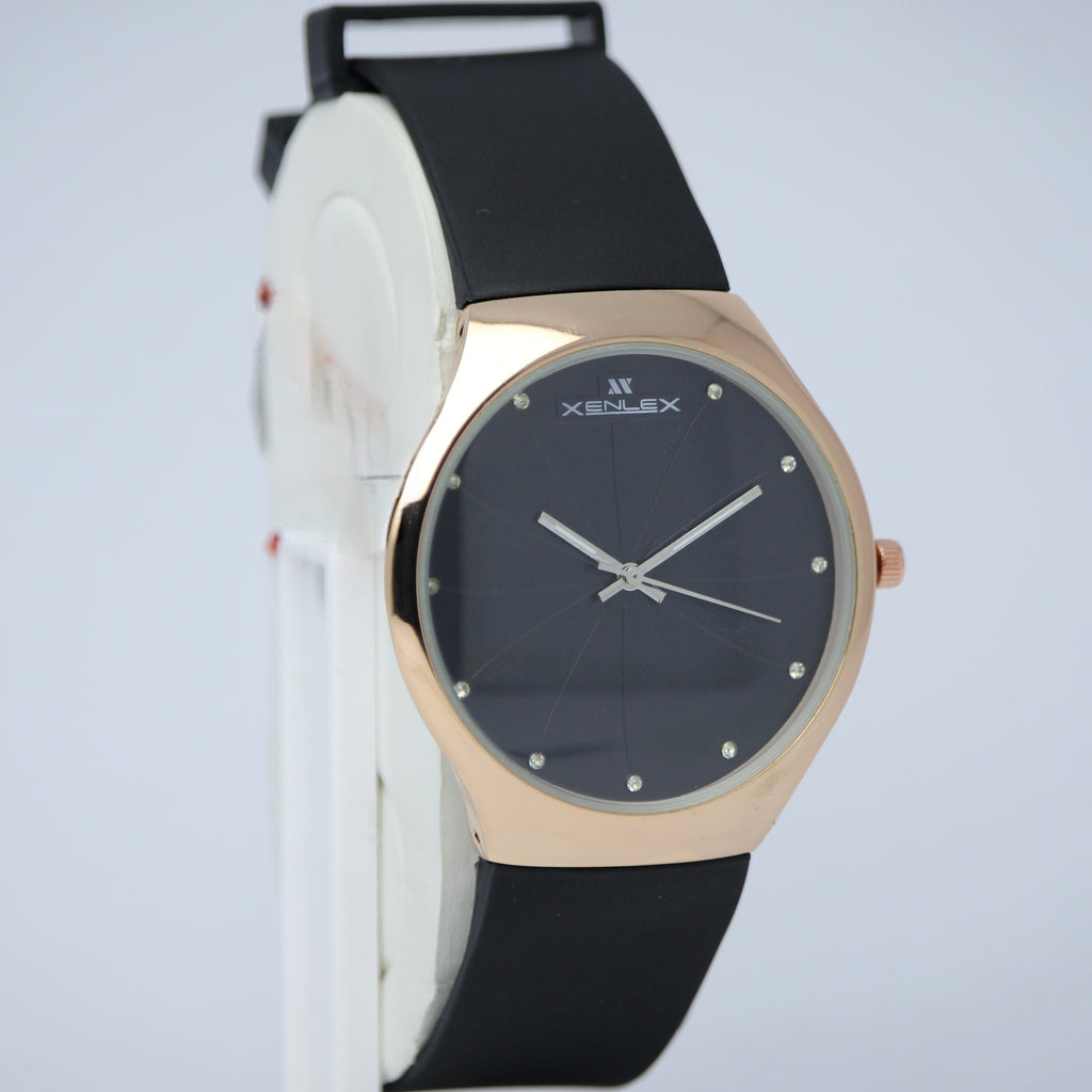 Xenlex Men’s Quartz Watch (BZ-FD13) – Black Dial