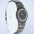 MASATE Men’s Quartz Watch (BZ-ES22) – Black Dial with Gold-Tone Stainless Steel