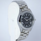 Rolex Oyster Perpetual Datejust Men’s Watch (BZ-ES014) – Black Dial Stainless Steel