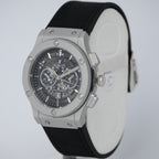 HUBLOT Men's Quartz Watch (BZ-FD01) - Grey Dial with Black Straps