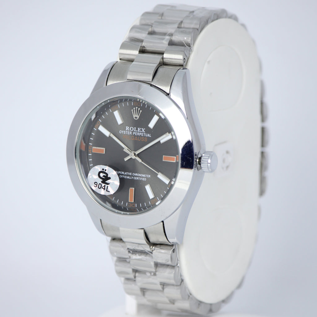 Rolex Oyster Perpetual Milgauss Men's Semi-Automatic Watch (BZ-ES40) - Grey Dial