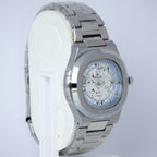 Rick Men’s Quartz Watch (BZ-ES013) – Sky Blue Dial Stainless Steel