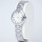 Cartier Women’s Elegant Quartz Watch (BZ-SS09) - Silver Roman Dial