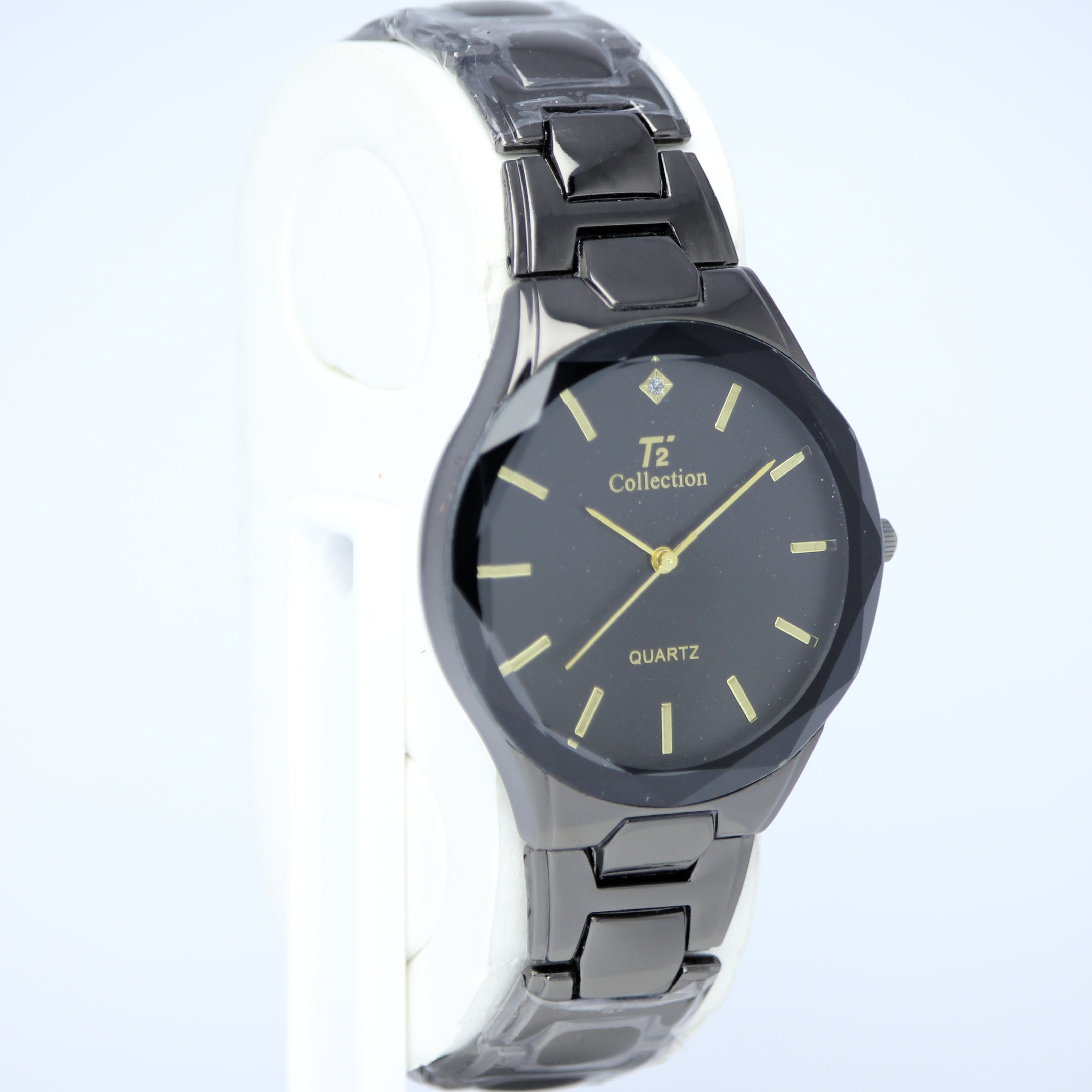 T2 Collection Men’s Quartz Watch (BZ-ES32) – Black Dial