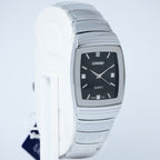 LONGBO 9163 Men’s Quartz Watch (BZ-ES25) – Black Dial Stainless Steel
