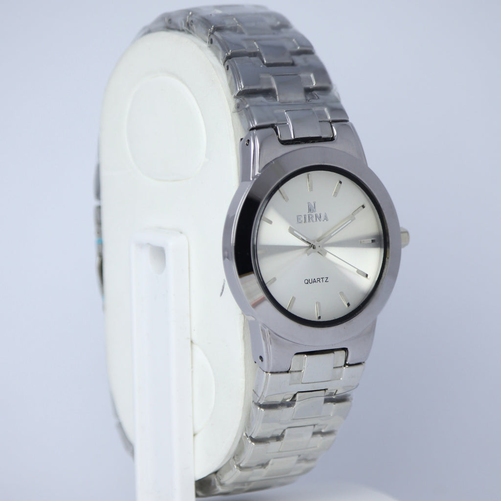 MSETA EIRNA Men’s Quartz Watch (BZ-ES17) – Silver Dial Stainless Steel