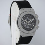 HUBLOT Men's Quartz Watch (BZ-FD01) - Grey Dial with Black Straps