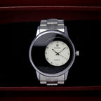 ROLEX Men’s Quartz Watch (BZ-ES29) – White Dial Stainless Steel